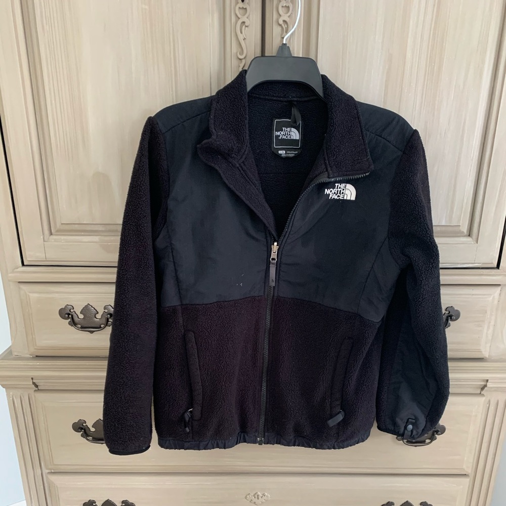 North Face Black Jacket Girls Size Large